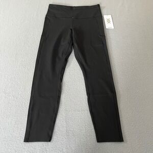 NEW Rhone Banded Hi-Form 7/8 Pocket Legging Black SculptPower Yoga Pants Large